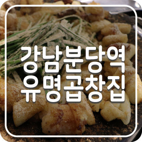  역삼곱창, 이영자가 말한 강남역분당선 곱창 맛집