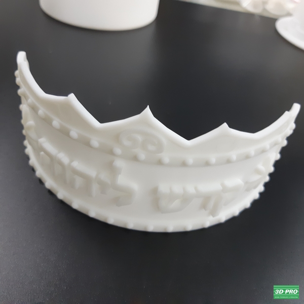 [쓰리디프로/3D프로] 3D프린터 왕관 모형 출력 -  3D왕관 모형 출력물