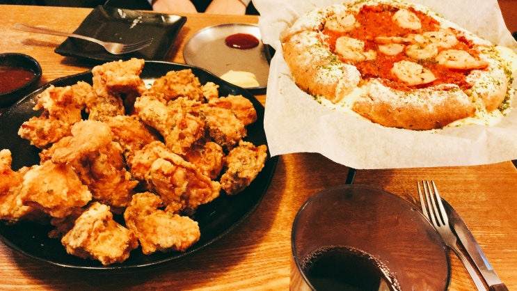  푸짐한 치킨과 피자를 함께 즐기는 곳! 광주 이치피