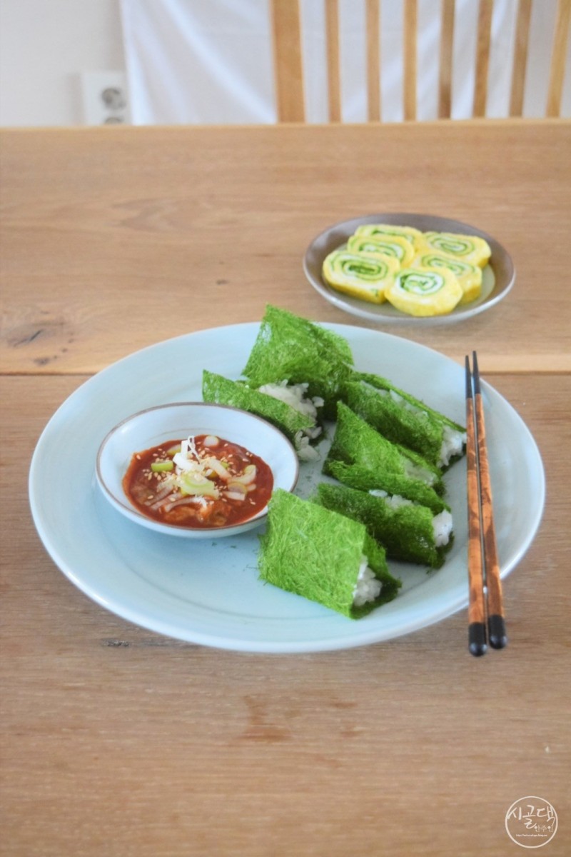 한국인의밥상 서산감태 맛있게 먹는법 : 네이버 블로그