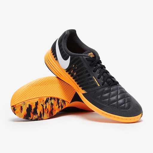  Nike LunarGato II IC-Smoke Grey / White / Orange / Black