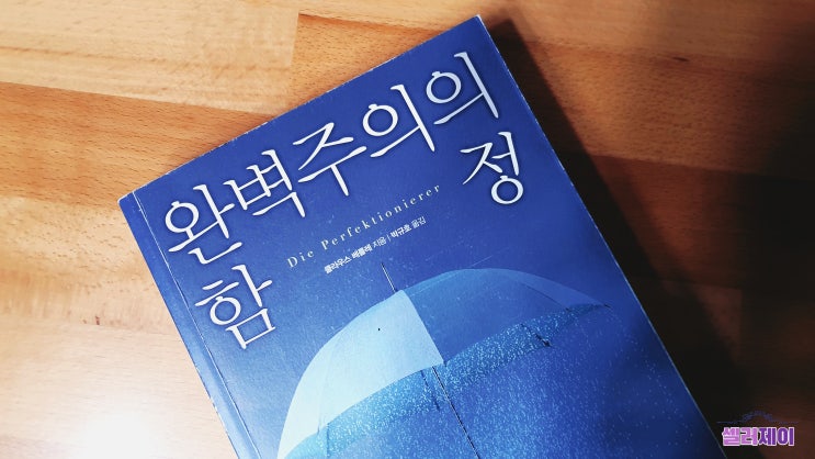 완벽주의자를 위한 충고 '완벽주의의 함정' 클라우스 베를레