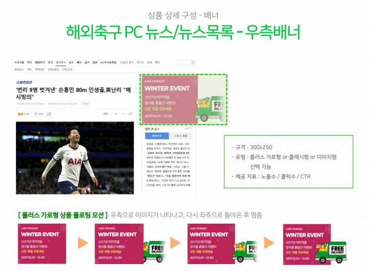  네이버 스포츠 스폰서십(해외축구) 2020년 3월 상품 청약 안내