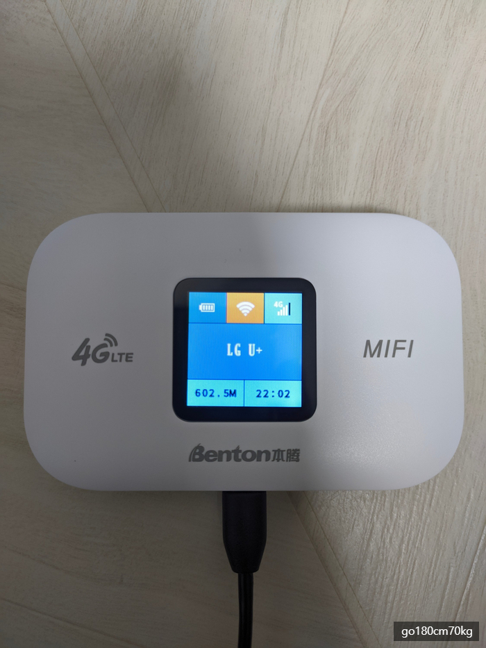  알리 직구 Benton 휴대용 LTE 라우터 사용 후기 - 카파이(Car-Fi)