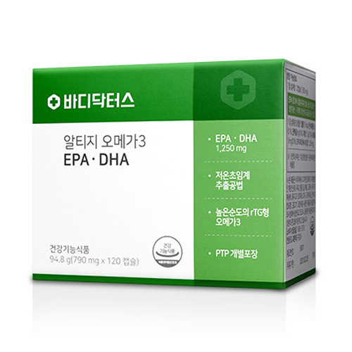  [쿠팡 로켓배송] 바디닥터스 알티지 오메가3 EPA DHA 영양제, 94.8g, 1개 품목 최저가 소개 및 리뷰 보기