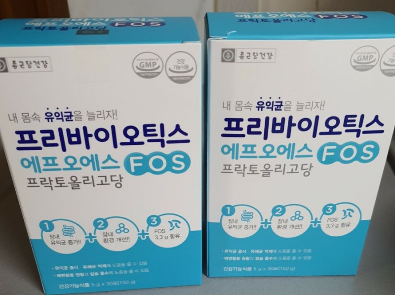 락토핏 프로바이오틱스 VS 프리바이오틱스 FOS