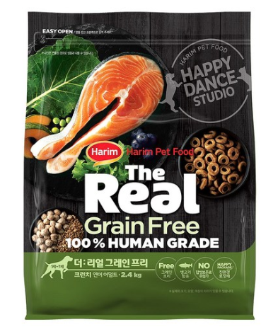    하림펫푸드 더리얼 그레인프리 크런치 연어 어덜트 강아지 사료   [23,400원]