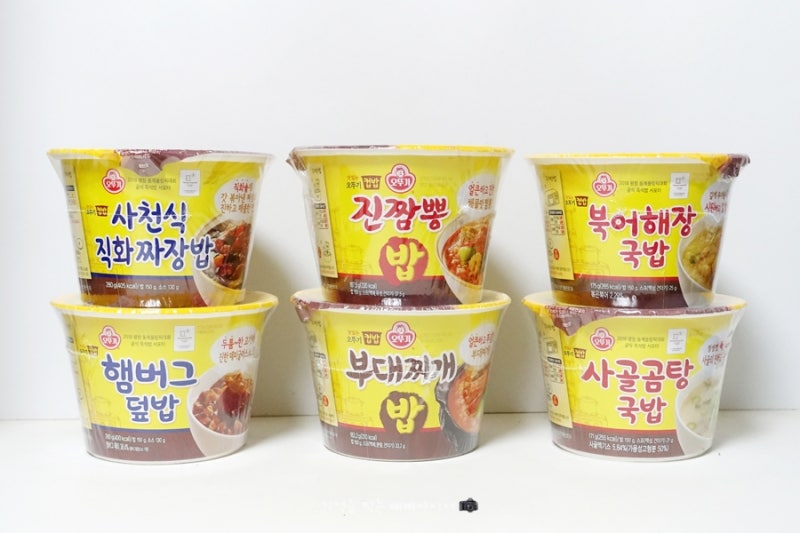 오뚜기컵밥 진짬뽕밥 얼큰개운