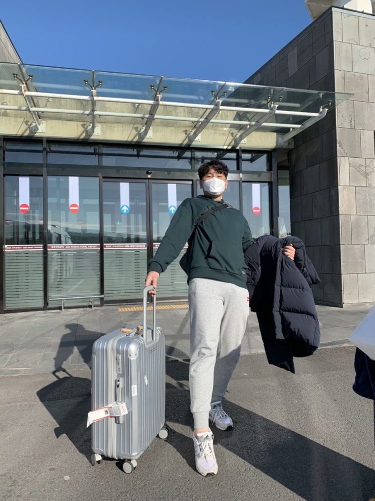  2020년 2월 14일 제주도 공항