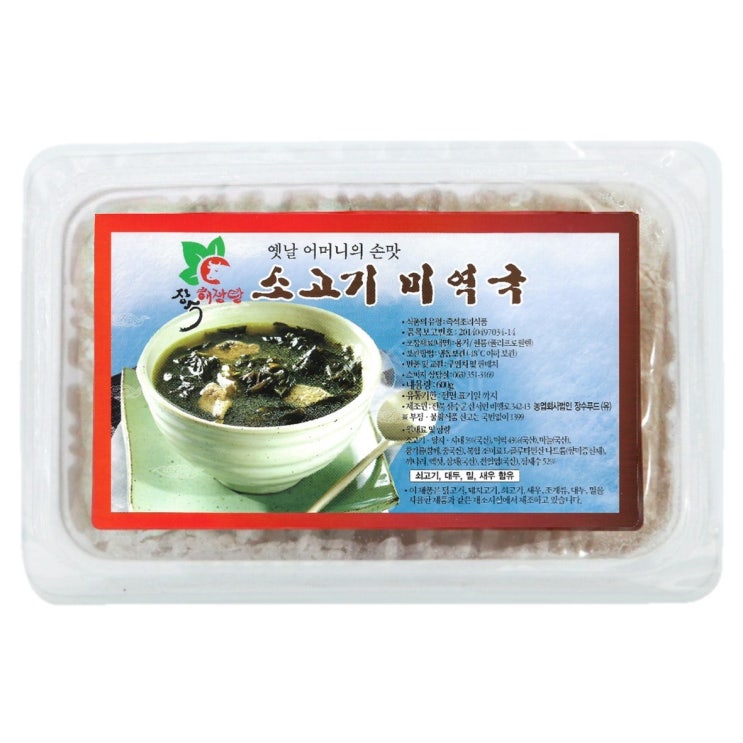  [쿠팡 로켓배송 물품] 장수푸드 The 착한 소고기 미역국, 1팩, 600g  판매 링크!