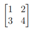  [LaTeX] 레이텍 행렬 만들기