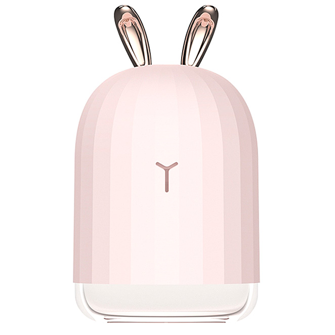 [30%할인] 셀루미 예쁜 LED 토끼귀 USB 미니가습기 베이비핑크 