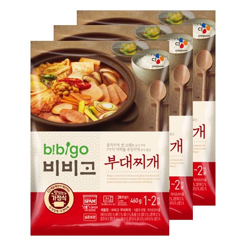  [쿠팡 로켓배송 물품] 비비고 부대찌개, 460g, 3개  판매 링크!