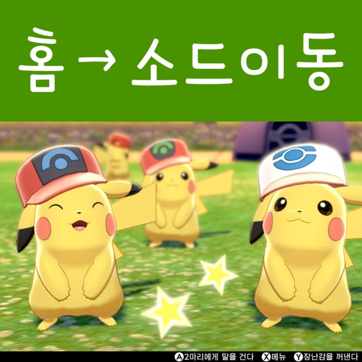  포켓몬스터 소드 실드 도감 외의 포켓몬홈 이동 가능 포켓몬 59종류