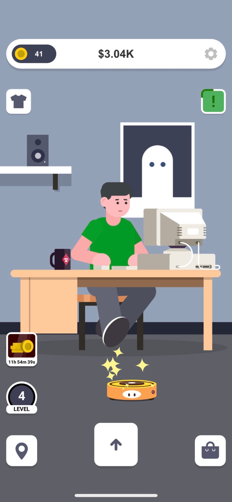 클리커게임 cyberdude 바이러스 화이트해커 아이폰게임추천 방치형게임 : 네이버 블로그