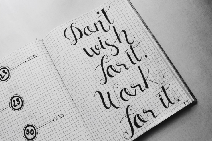  캘리그라피 독학 자격증 도전기