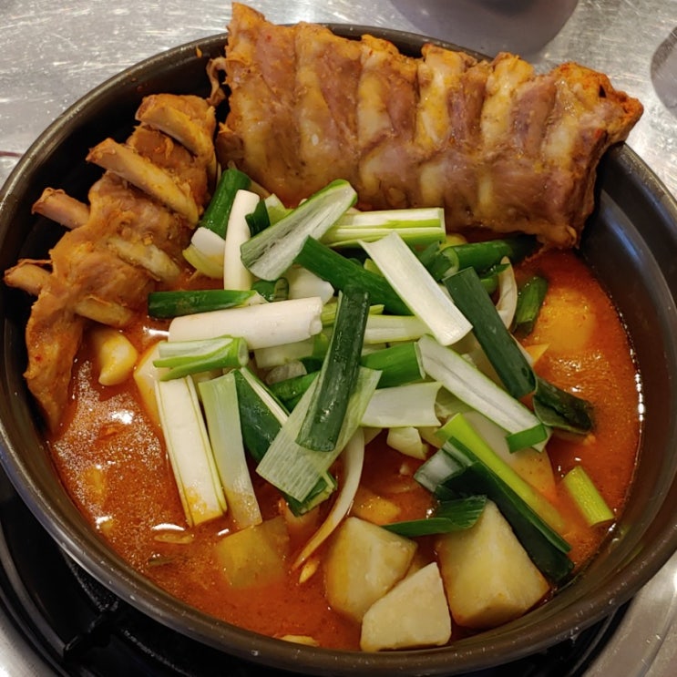  맵도리탕 : 평택 송탄출장소 서정동 맛집