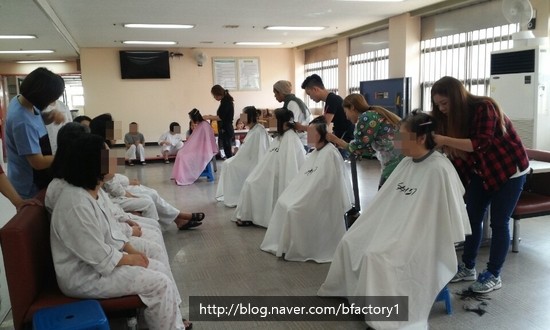  일산미용실 정발산미용실 비팩토리 bfactory 헤어 봉사활동