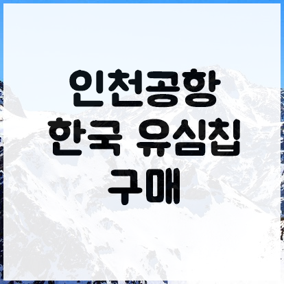  인천공항 한국 유심칩 구매 통화 데이터 무제한으로
