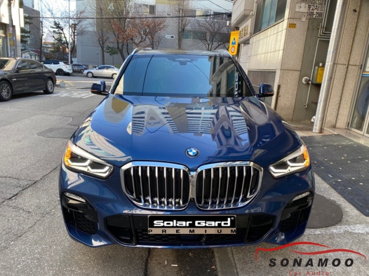  BMW X5 솔라가드 프리미엄 퀀텀 시공!!