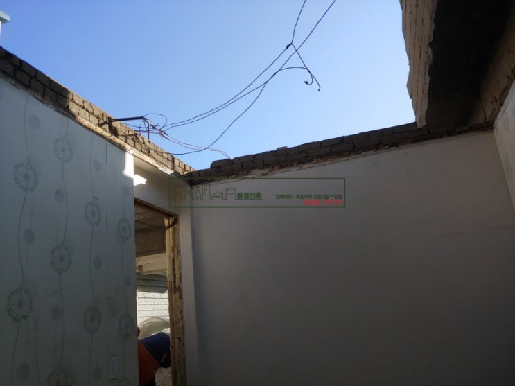  대구주택리모델링 [산격동 2차현장 주택올 수리 인테리어.풍경건축] 철거와 미장공정