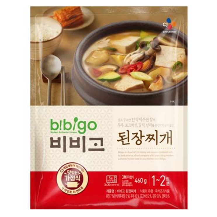  [쿠팡 로켓배송 물품] 비비고 된장찌개, 460g, 1개  판매 링크!