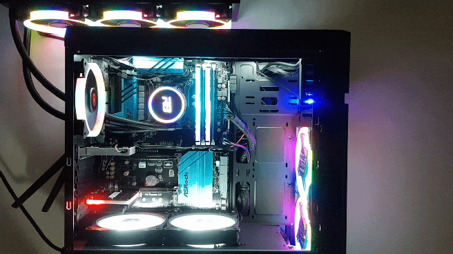  잘만 N5 OF 미들타워 케이스 솔직 후기 (케이스, Case, 조립 PC, RGB, 전면 흡기, 상단 배기, Zalman, 풀 아크릴 사이드, 잘만테크, PC케이스)