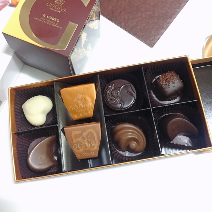 고디바 초콜릿 추천 초콜릿 덕분에 달콤한 하루 보냈어요