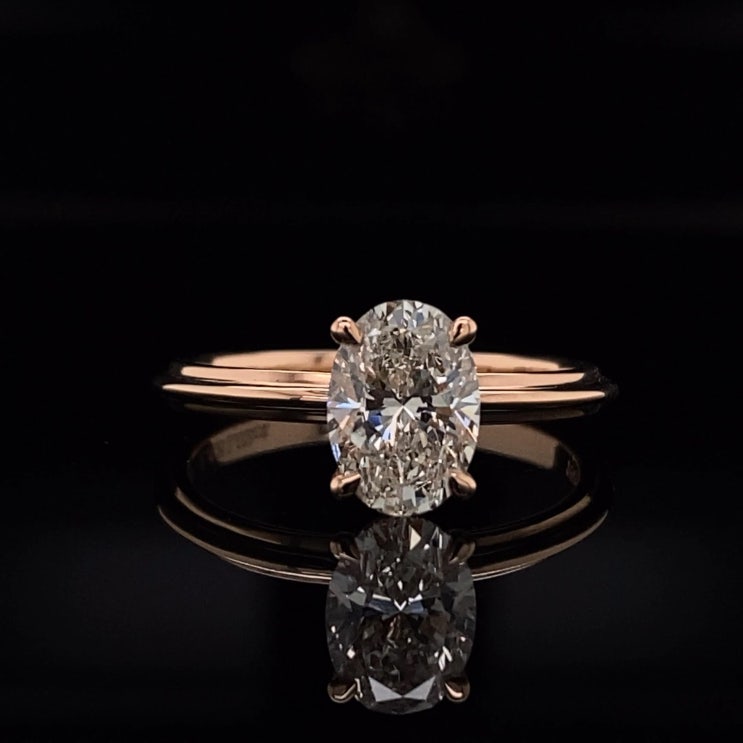  다이아몬드반지 제작[LAB] 1.02CT 팬시컷
