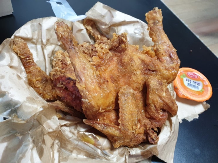  배곧 옛날통닭 시흥 정왕동 치킨 하림 착한 가격 통닭이에요