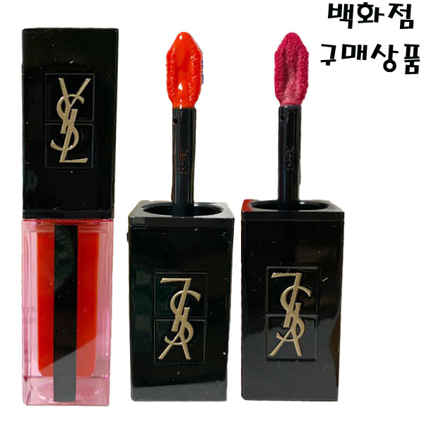  정말좋은입생로랑틴트관련 -입생로랑 베르니 아 레브르 워터 스테인- 럭셔리틴트넘버1 백화점정품 립틴트, 1개, 입생 워터 스테인 5.9ml 정품-609 섭머지드 코랄