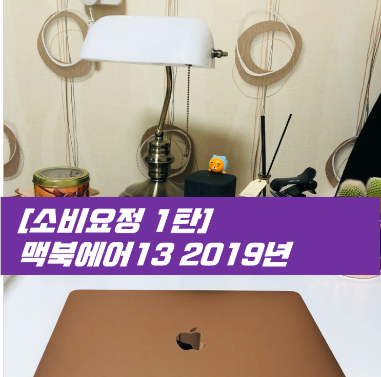 [찌니는 소비요정]Apple 2019년 맥북에어 13 8세대 구입후기