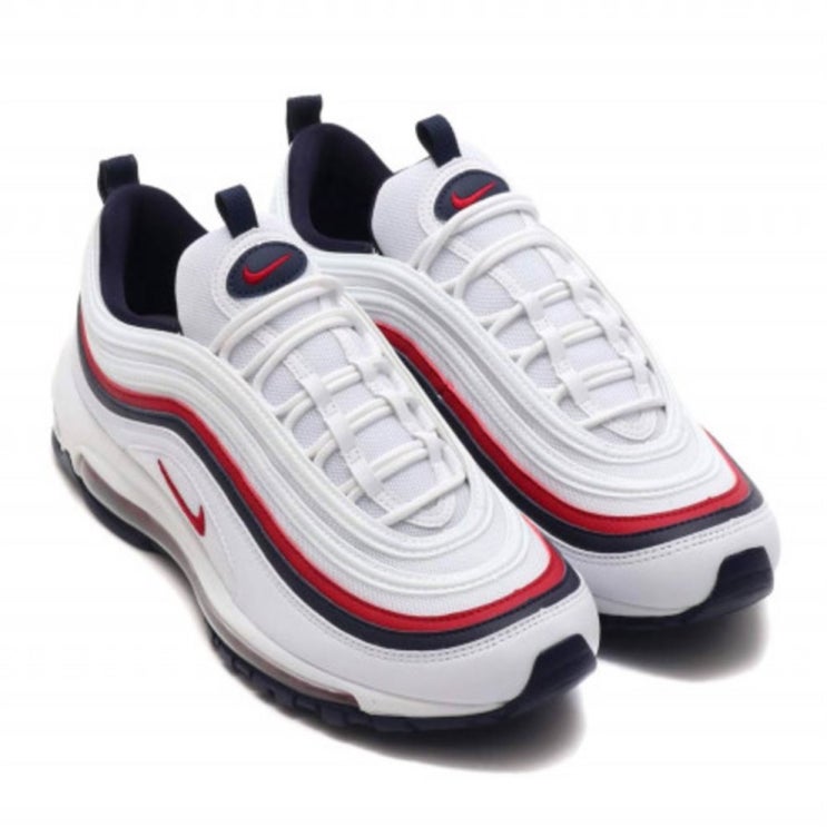  [추천특가] 나이키 에어맥스 97 화이트 레드 크러쉬 Nike Air Max Red Crush 921733-102 -> 74,000 원 100% 할인