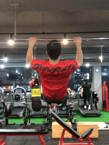  맨몸운동머슬업도전기 첫연습중...[부산서면피티. 카인정]