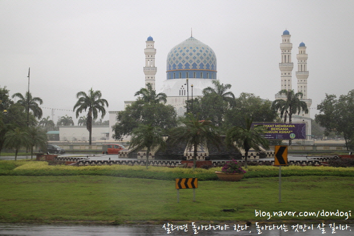 [코타키나발루] 핑크 모스크(Pink Mosque), 블루 모스크(Blue Mosque), 사바주청사