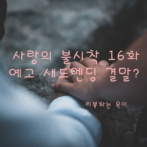  사랑의불시착 16회 예고 영상 벌써 56만 뷰 돌파 최종화 결말 어떻게 되나 이대로 새드엔딩??