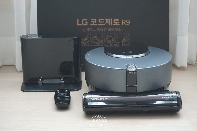로봇청소기도 인공지능_ 디자인까지 깔끔한 LG 코드제로 R9 보이스 언박싱! : 네이버 블로그
