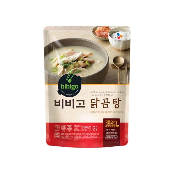 [쿠팡 최저가 로켓배송] 비비고 CJ 닭곰탕 500g x3개_63 (비비고 사골곰탕비비고 왕교자비비고비비고 죽비비고 육개장비비고 만두비비고 김치비비고 주먹밥비비고 갈비탕비비고 미역국)