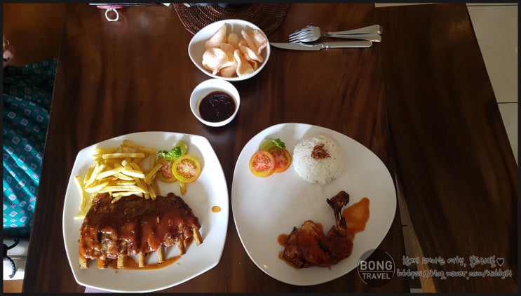  [발리/울루와뚜] 발리 맛집으로 유명해서 찾아가본 립전문점 - 이가와룽(iiga Warung)