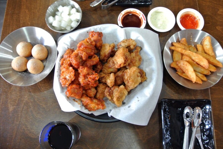  다대포치킨 :: 교촌치킨 다대1호점 - 교촌반반순살&교촌퐁듀치즈볼&교촌웨지감자 교촌메뉴추천