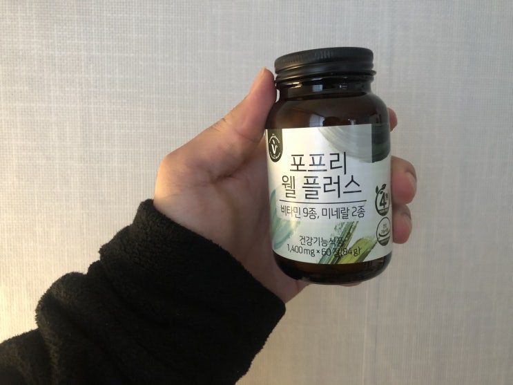  물 없이 간편하게 먹을 수 있는 웰플러스 천연 종합비타민추천