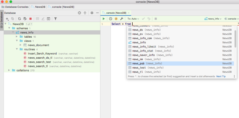 [SQL IDE TOOL 공부하기] Datagrip Mac 맥에서 사용할 SQL 툴/도구 : 네이버 블로그