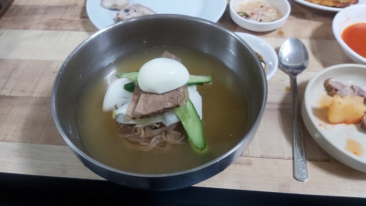  삼겹살! 평양냉면! 귀국후 폭풍먹방중! 밥도 술도 / 유진식당등 맛집뿌시기!