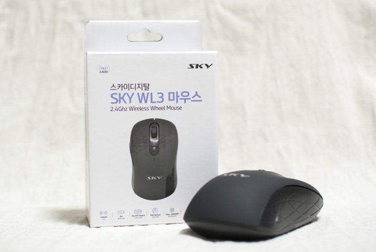  듀얼리시버로 특별하게 스카이디지털 SKY WL3 듀얼리시버 무선마우스