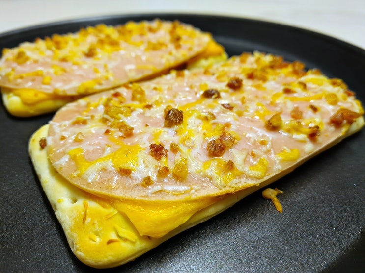  오뚜기 REAL프렌치 크로크무슈 베이컨치즈 먹어봤어요~!
