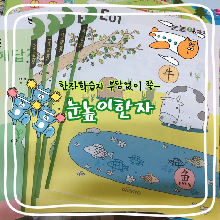  [눈높이한자 학습지] 한문 한자학습은 눈높이학습지로