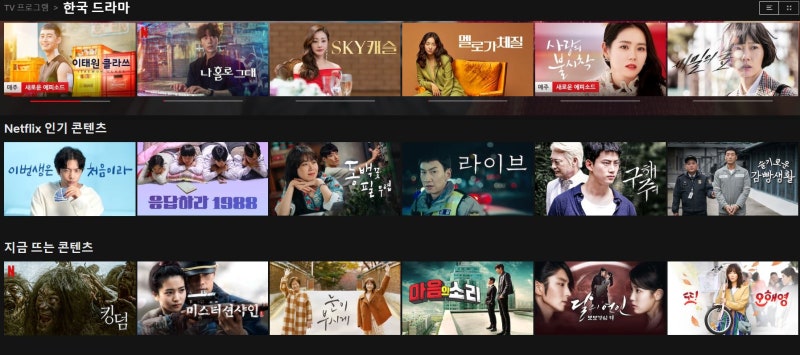 넷플릭스에서 볼만한 한국 드라마 순위! : 네이버 블로그