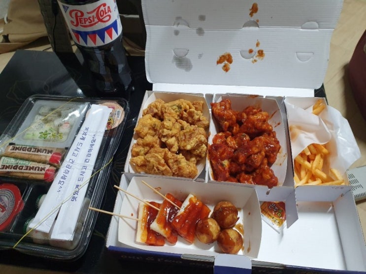 [배달음식]깻잎 두마리 치킨