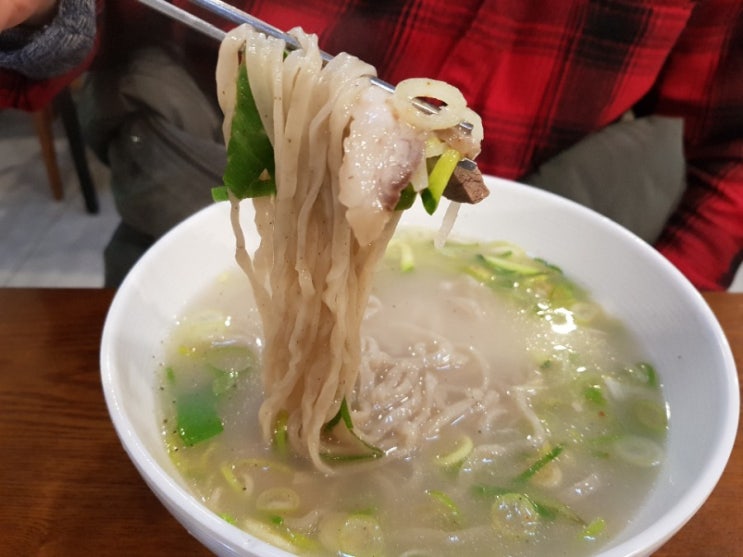 [맛집인정_메밀래]용인 기흥 메밀래  쫀득거리는 메밀 면의 곰국시