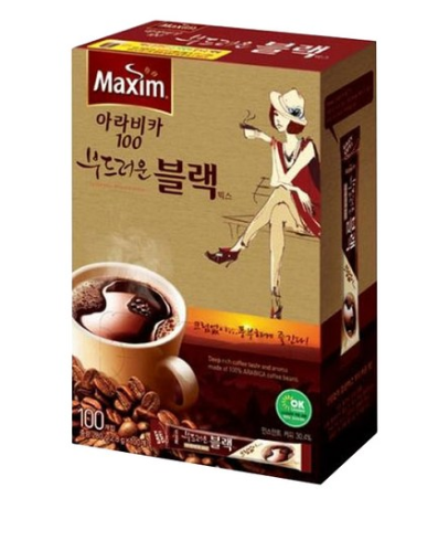   맥심 아라비카100 부드러운 블랙 커피믹스   [12,950원]